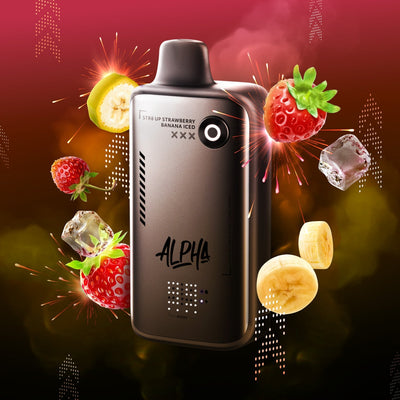 Flavour Beast Alpha 80K — STR8 UP Strawberry Banana (Iced)