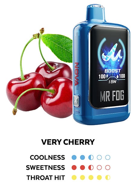 Mr. Fog Nova 36K — Very Cherry
