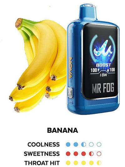 Mr. Fog Nova 36K — Banana