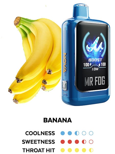 Mr. Fog Nova 36K — Banana