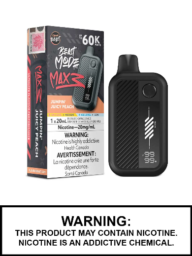 Flavour Beast Beast Mode Max 3 — Jumpin' Juicy Peach