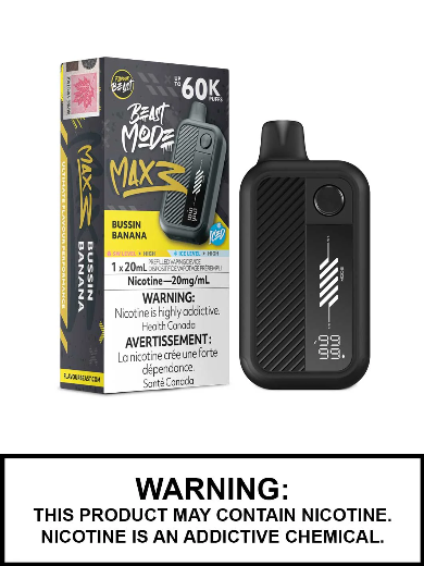 Flavour Beast Beast Mode Max 3 — Bussin' Banana