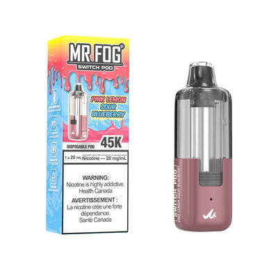 Mr. Fog Switch Pod — Pink Lemon Sour Blueberry