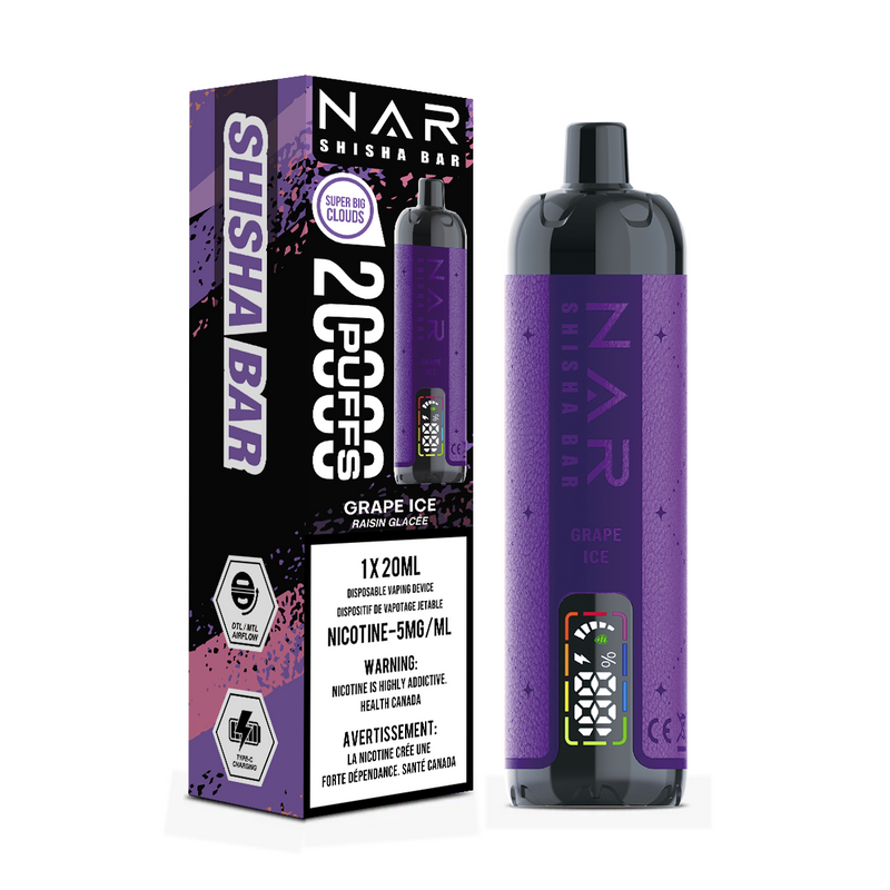 Nar Bar 20K — Grape Ice