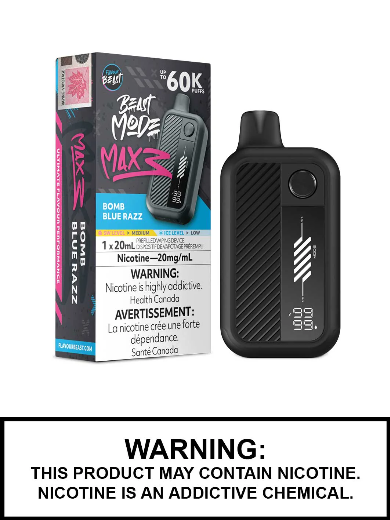 Flavour Beast Beast Mode Max 3 — Bomb Blue Razz