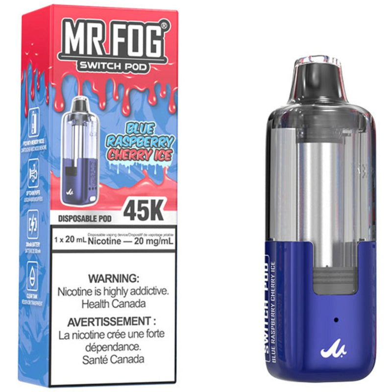 Mr. Fog Switch Pod — Blue Raspberry Cherry Ice