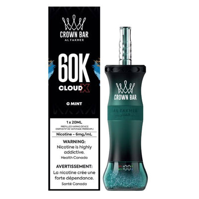 Crown Bar Cloud X 60K - G Mint