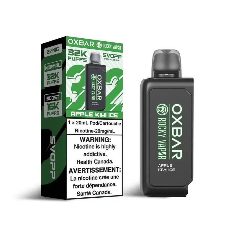 Oxbar Svopp 32K Pod — Apple Kiwi Ice