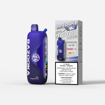 Bazooka X3 90K — Blue Dragonfruit Ice