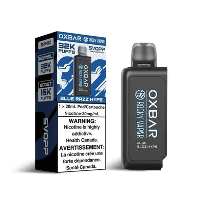 Oxbar Svopp 32K Pod — Blue Razz Hype