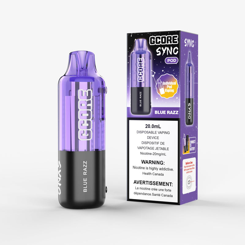 GCore Sync Pod — Blue Razz