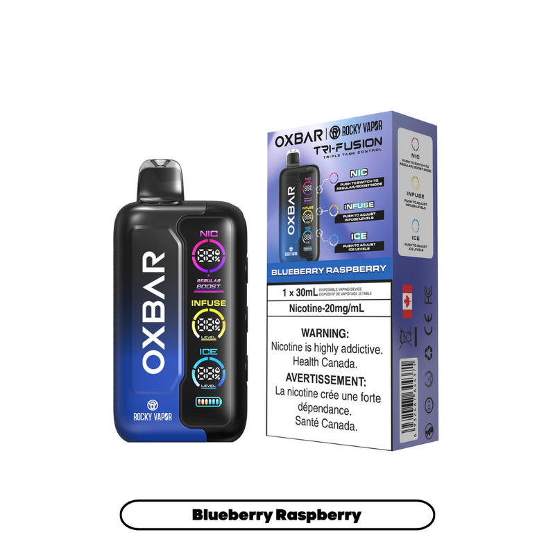 OXBAR 42K Tri Fusion — Blueberry Raspberry
