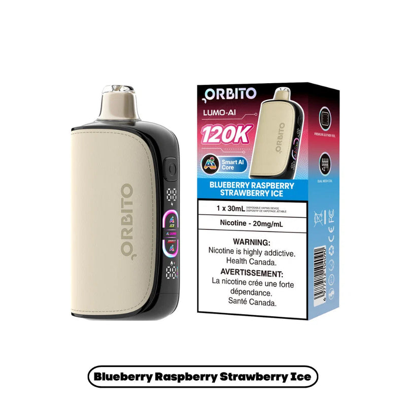 Orbito 120K — Blueberry Raspberry Strawberry Ice