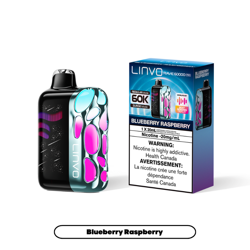 Linvo 60K — Blueberry Raspberry
