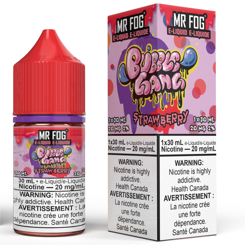 Mr. Fog Bubble Gang 30mL — Strawberry