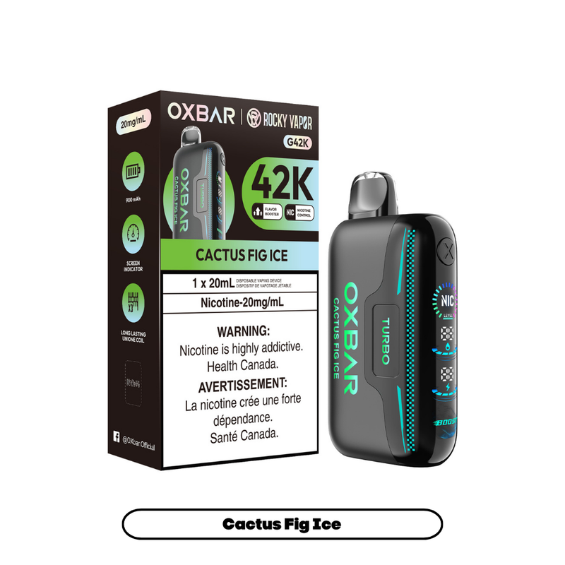 OXBAR 42K — Cactus Fig Ice