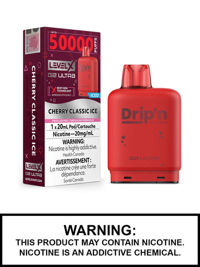 Level X G2 Ultra Drip'n Pod — Cherry Classic Ice
