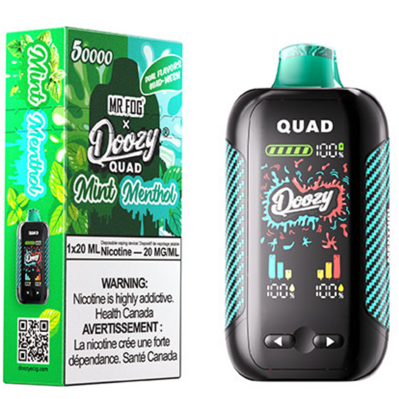 Mr. Fog Doozy Quad — Mint + Menthol
