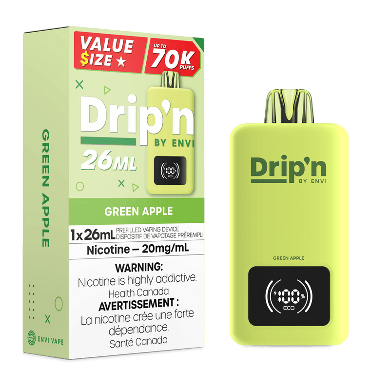 Drip'n 70K 26ml — Green Apple
