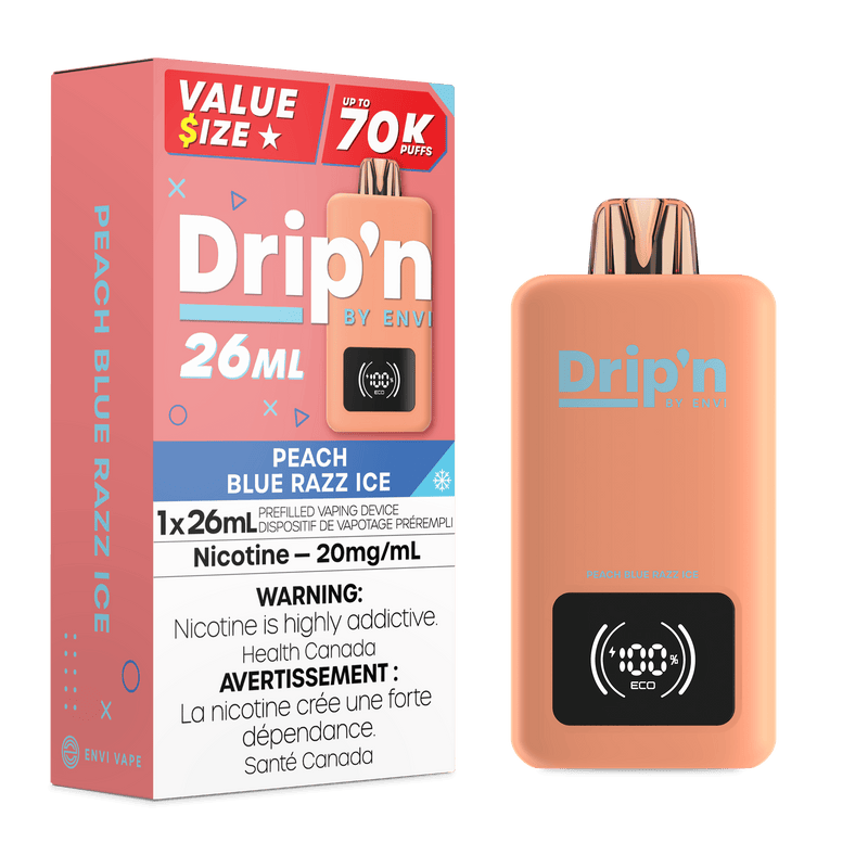 Drip'n 70K 26ml — Peach Blue Razz Ice