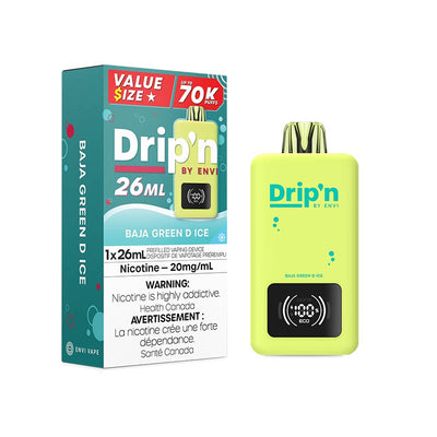 Drip'n 70K 26ml — Baja Green D Ice