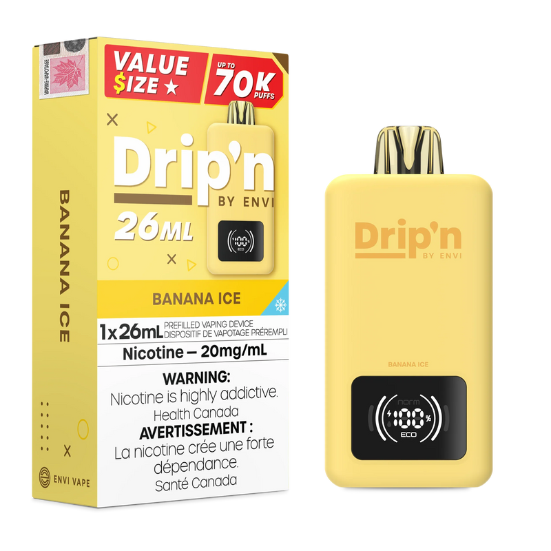 Drip'n 70K 26ml — Banana Ice