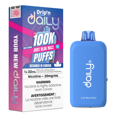 Drip'n Daily 100K — Just Blue Razz