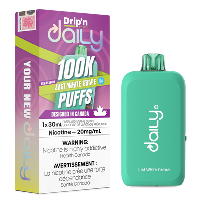 Drip'n Daily 100K — Just White Grape