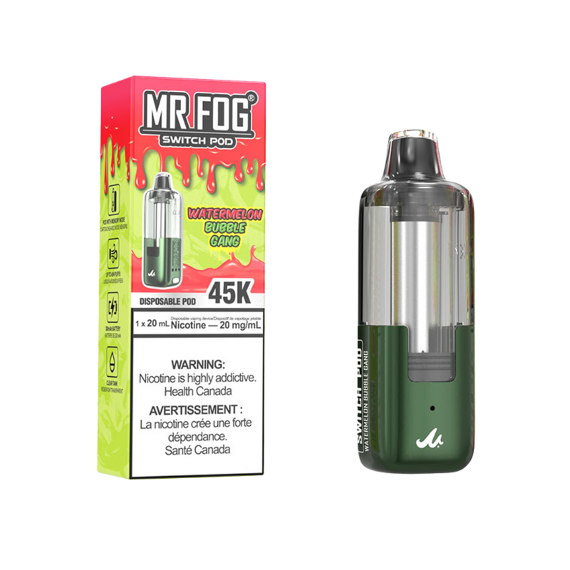 Mr. Fog Switch Pod — Watermelon Bubble Gang