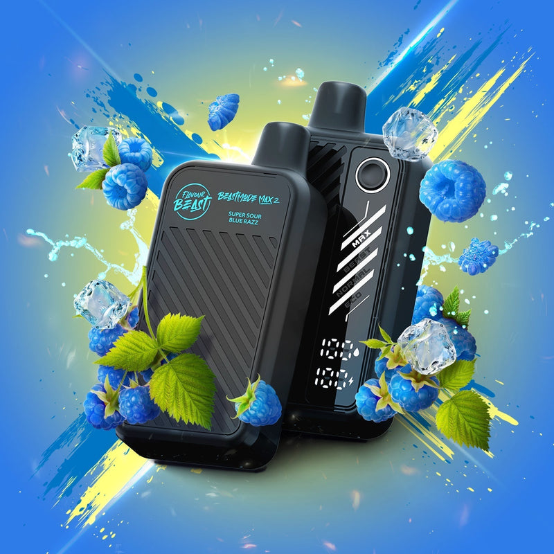 Flavour Beast Beast Mode Max 2 — Super Sour Blue Razz