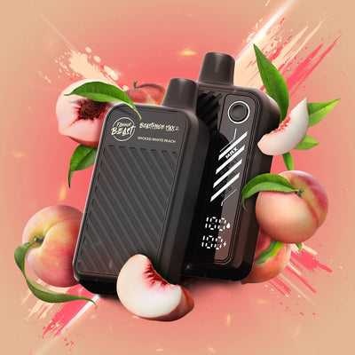 Flavour Beast Beast Mode Max 2 — Wicked White Peach