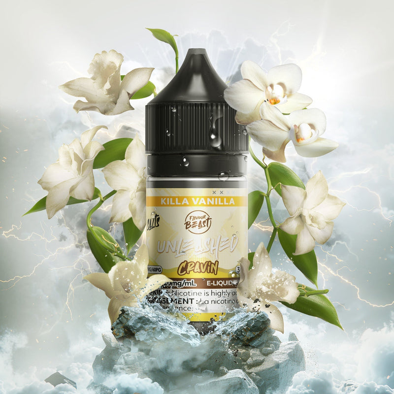 Flavour Beast Unleashed Cravin Salts — Killa Vanilla