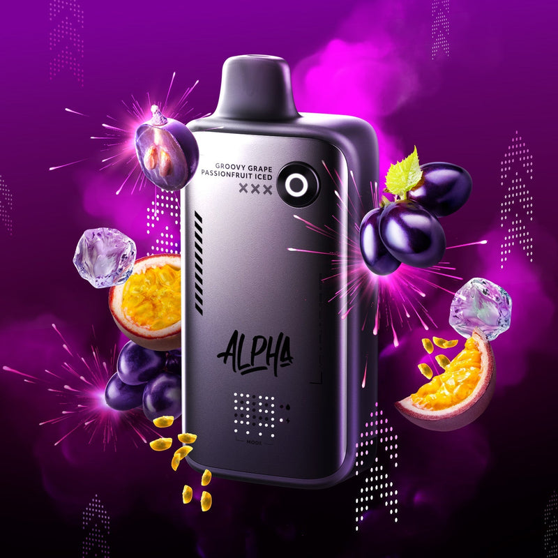 Flavour Beast Alpha 80K — Groovy Grape Passionfruit (Iced)