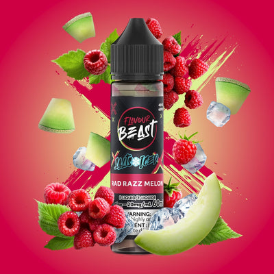 Flavour Beast Salts 30mL — Rad Razz Melon Iced - 20mg