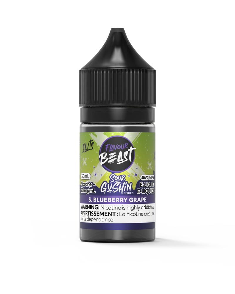 Flavour Beast Sour Gushin 30mL — Blueberry Grape
