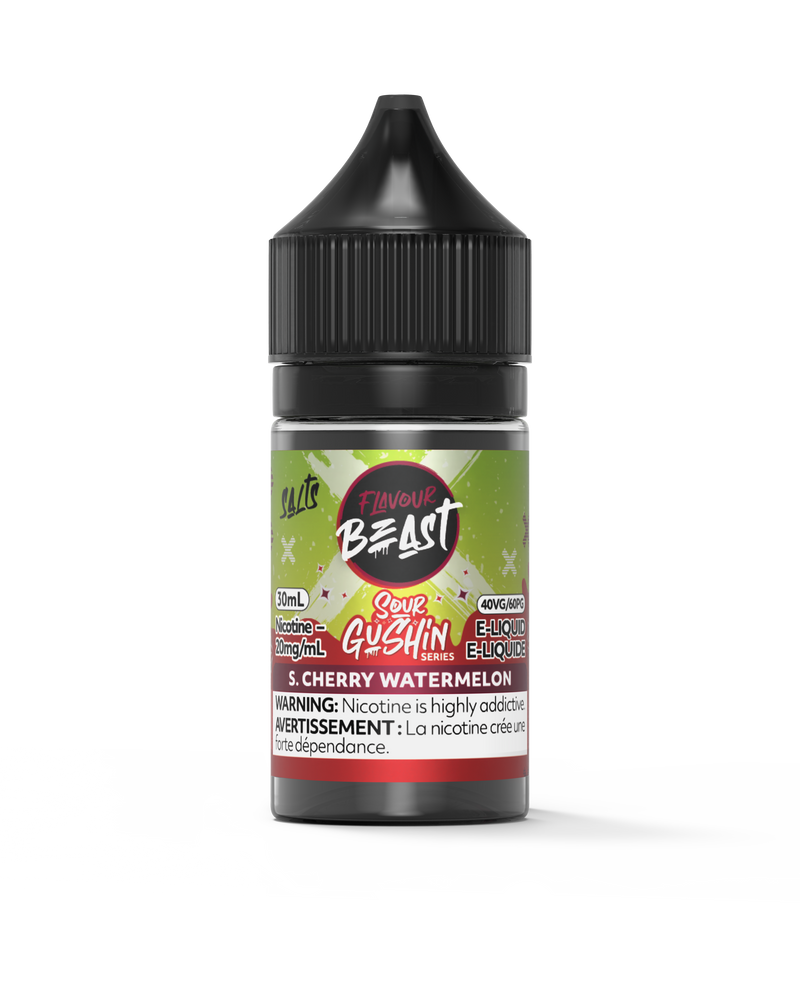 Flavour Beast Sour Gushin 30mL — Cherry Watermelon