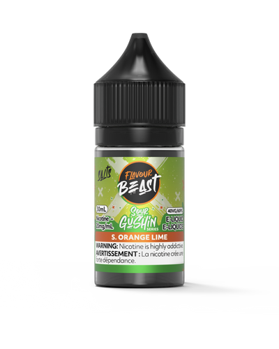 Flavour Beast Sour Gushin 30mL — Orange Lime