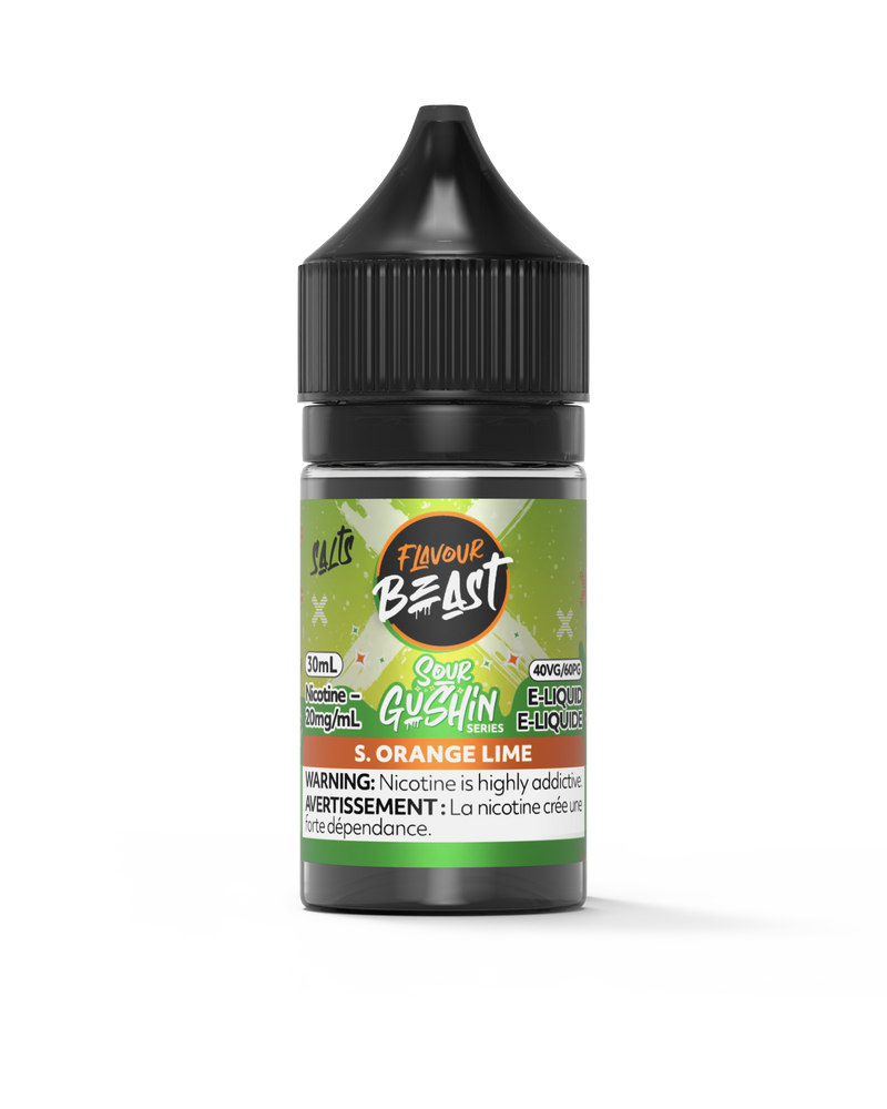 Flavour Beast Sour Gushin 30mL — Orange Lime