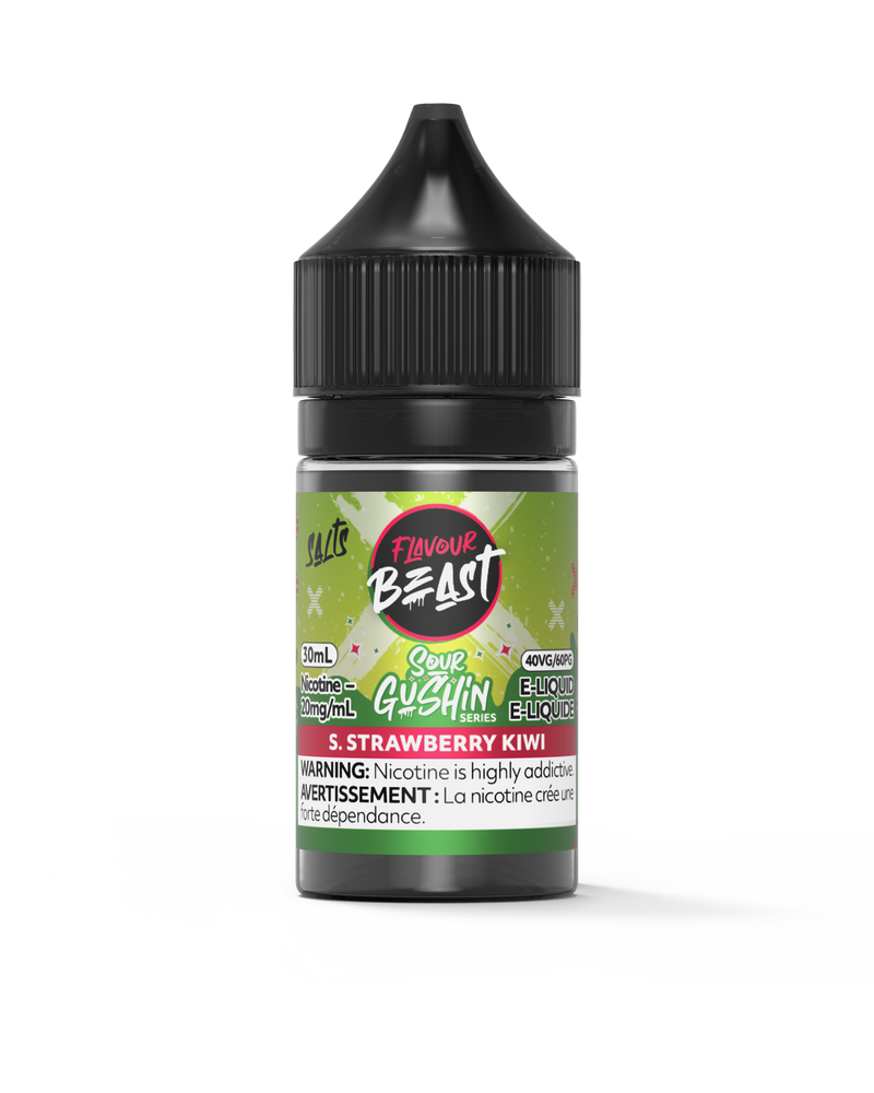Flavour Beast Sour Gushin 30mL — S. Strawberry Kiwi