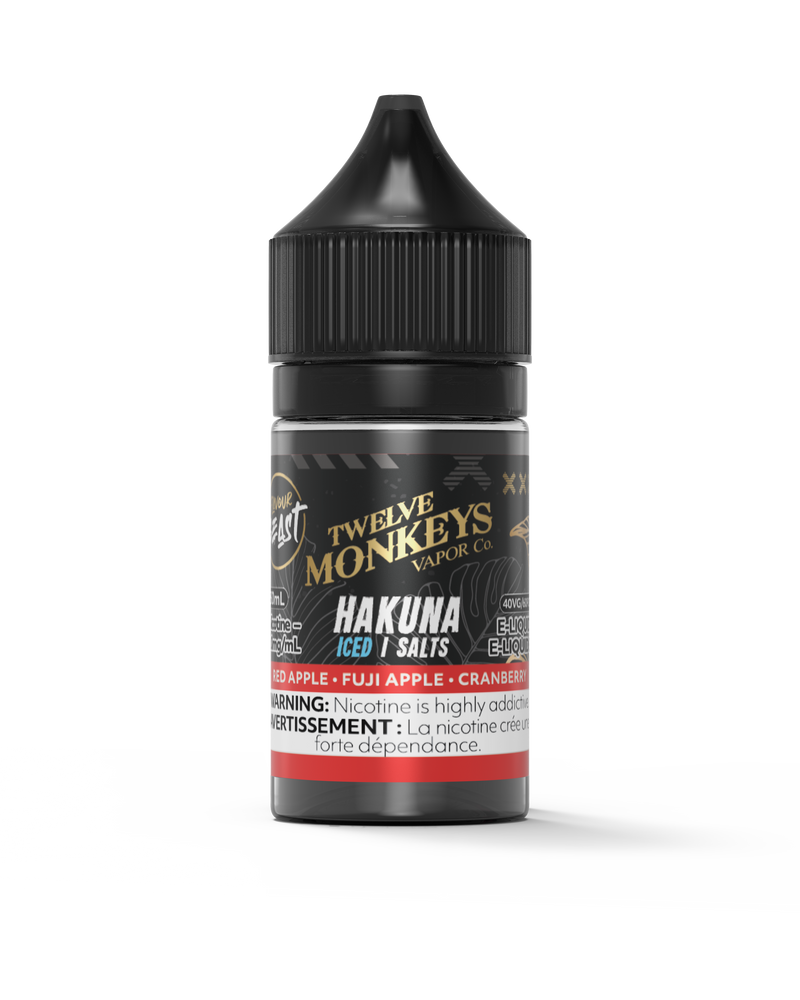 FB × 12 Monkeys E-Liquid — Hakuna
