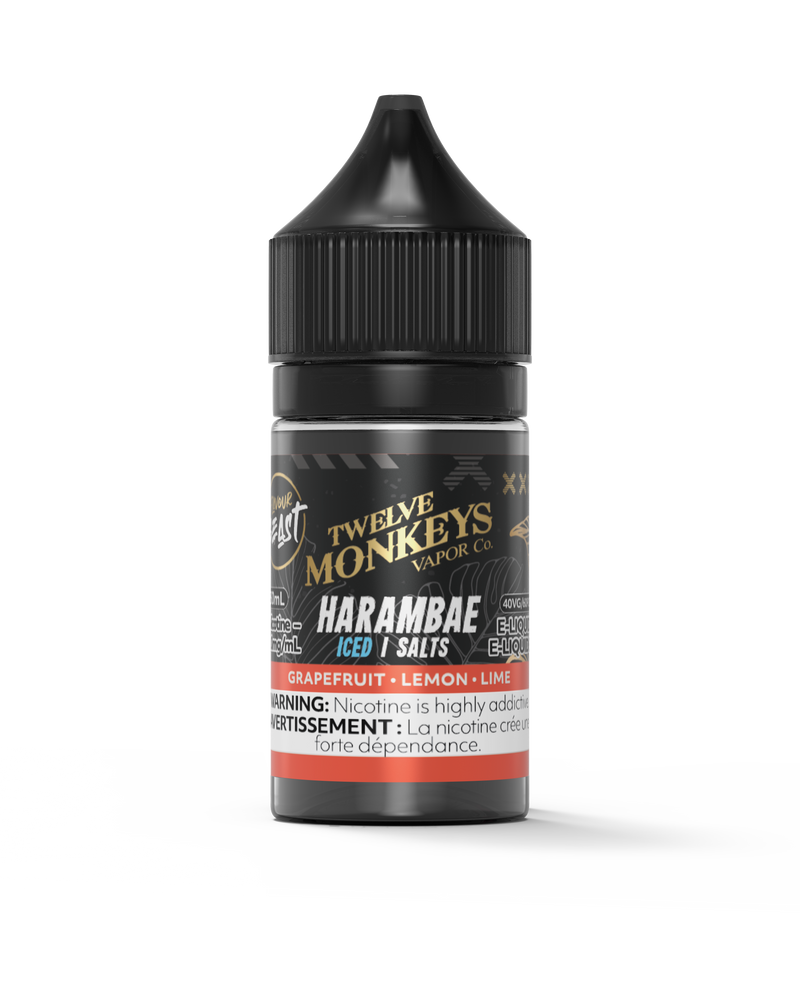 FB × 12 Monkeys E-Liquid — Harambae