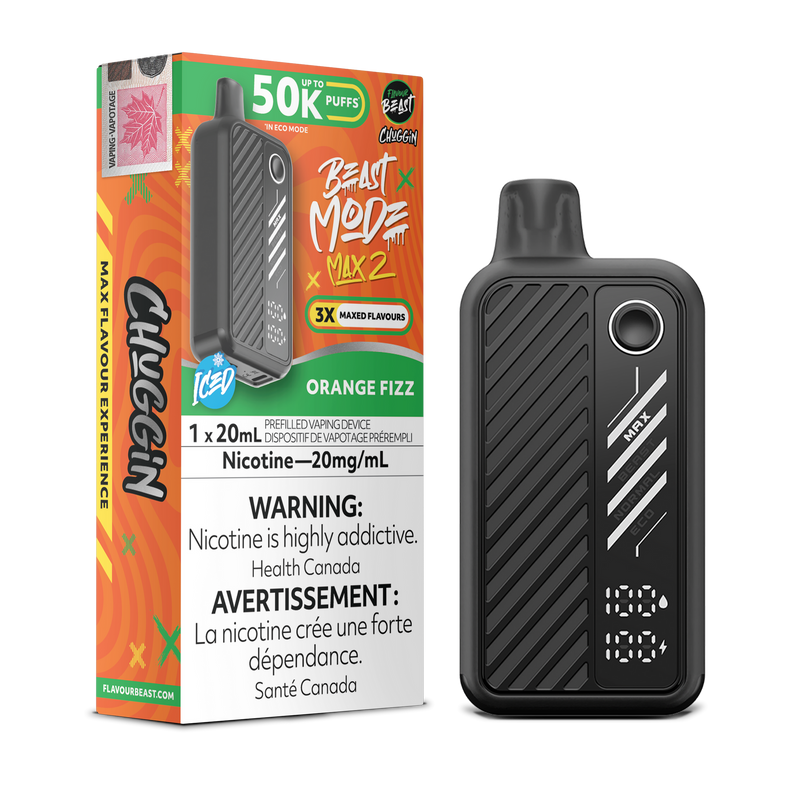 Flavour Beast Beast Mode Max 2 — Orange Fizz