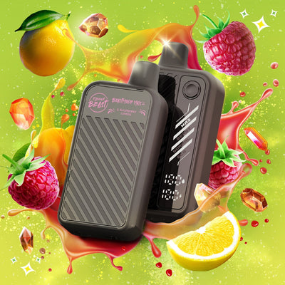 Flavour Beast Beast Mode Max 2 — Sour Gushin' Raspberry Lemon