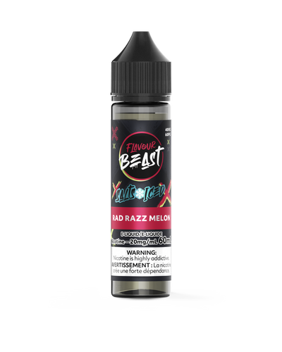 Flavour Beast Salts 60mL — Rad Razz Melon Iced - 20mg