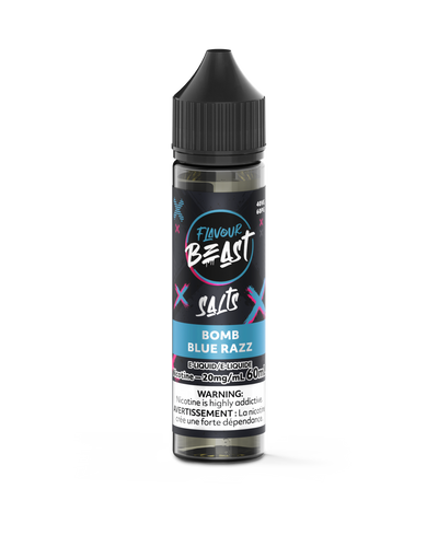 Flavour Beast Salts 60mL — Bomb Blue Razz - 20mg