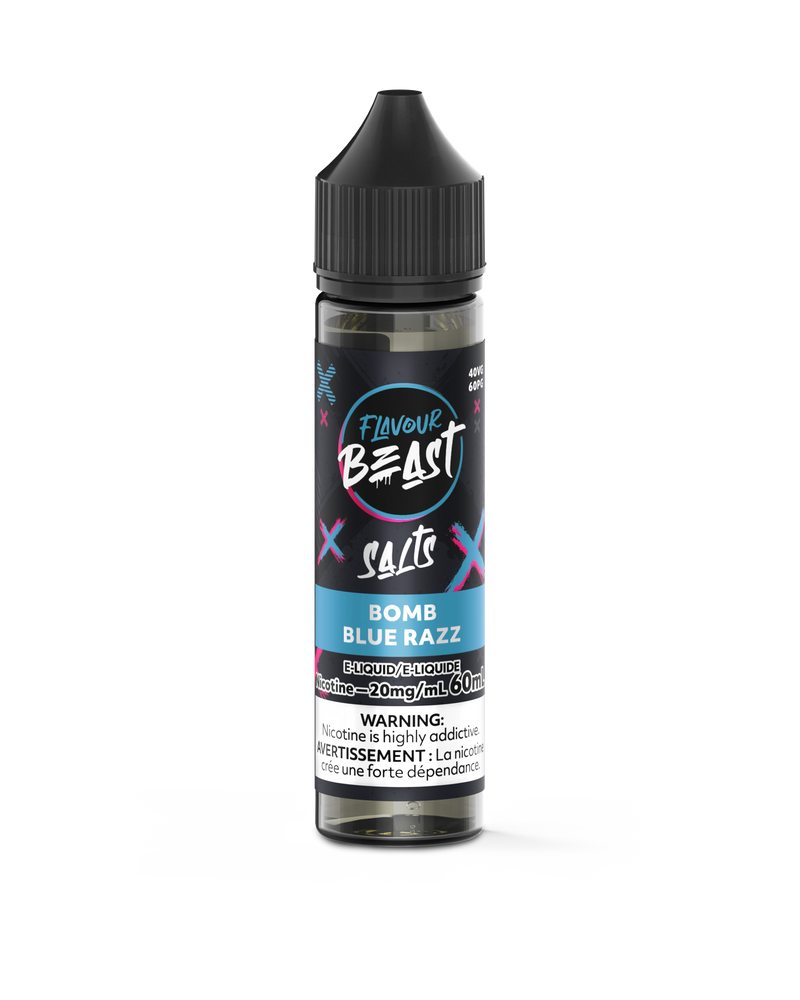 Flavour Beast Salts 60mL — Bomb Blue Razz - 20mg