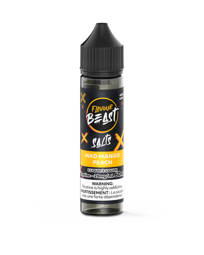 Flavour Beast Salts 60mL — Mad Mango Peach - 20mg