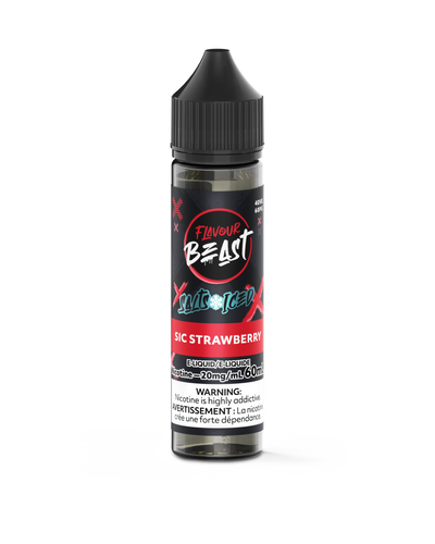 Flavour Beast Salts 60mL — Sic Strawberry Iced - 20mg