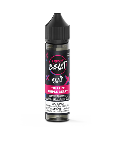 Flavour Beast Salts 60mL — Trippin' Triple Berry Iced - 20mg