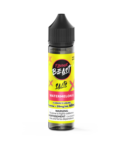 Flavour Beast Salts 60mL — Watermelon G - 20mg